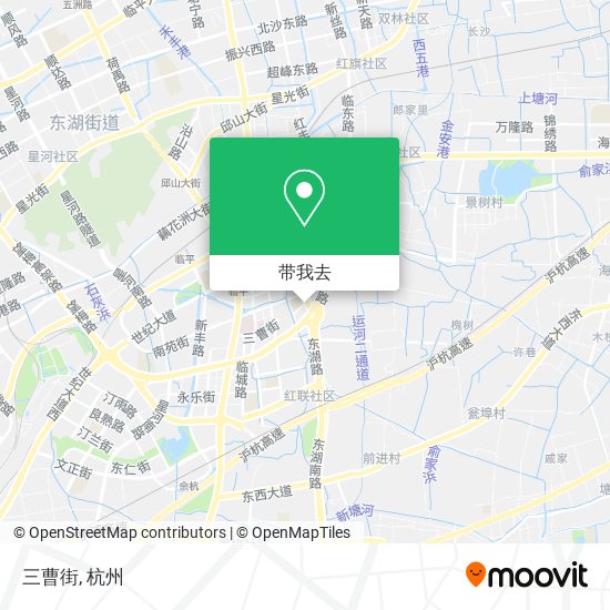 三曹街地图