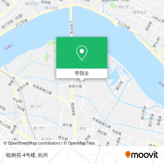 梳桐苑-4号楼地图