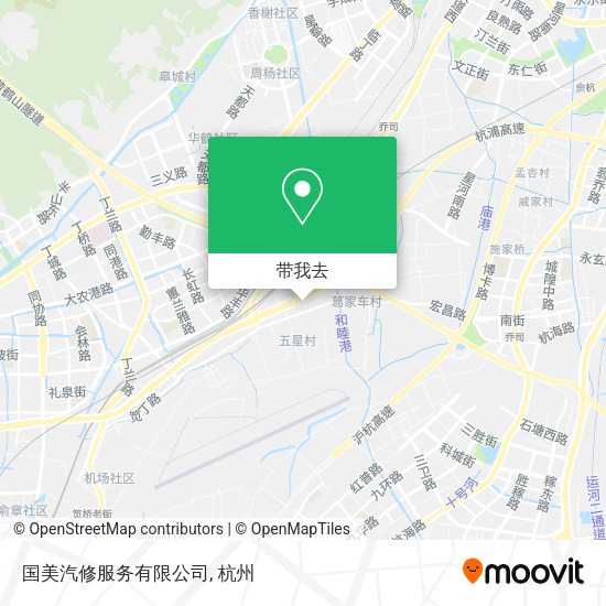 国美汽修服务有限公司地图