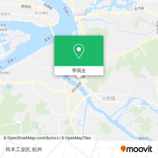 民丰工业区地图