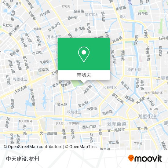 中天建设地图