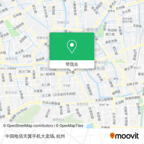 中国电信天翼手机大卖场地图