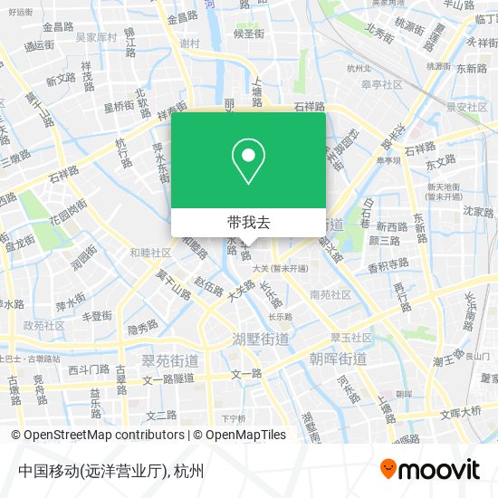 中国移动(远洋营业厅)地图