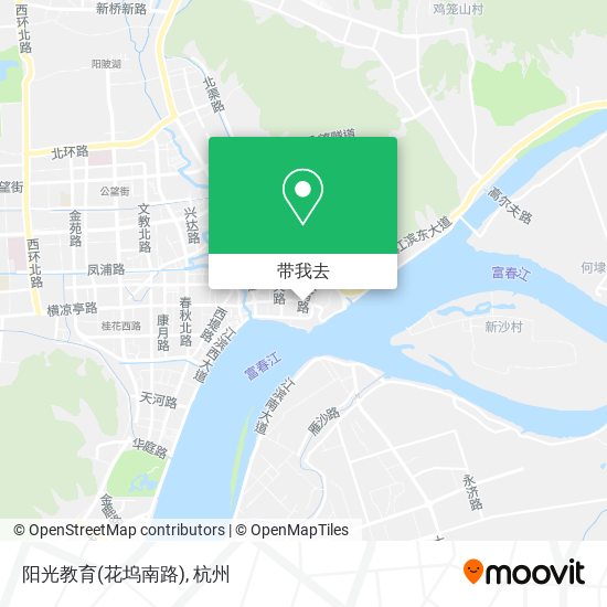阳光教育(花坞南路)地图