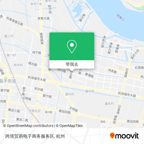 跨境贸易电子商务服务区地图