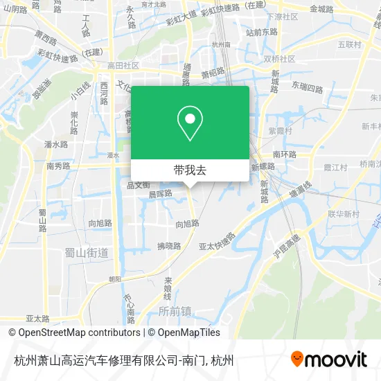 杭州萧山高运汽车修理有限公司-南门地图