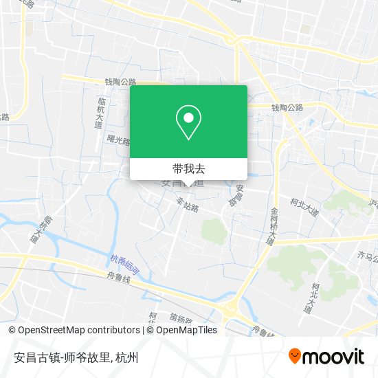 安昌古镇-师爷故里地图