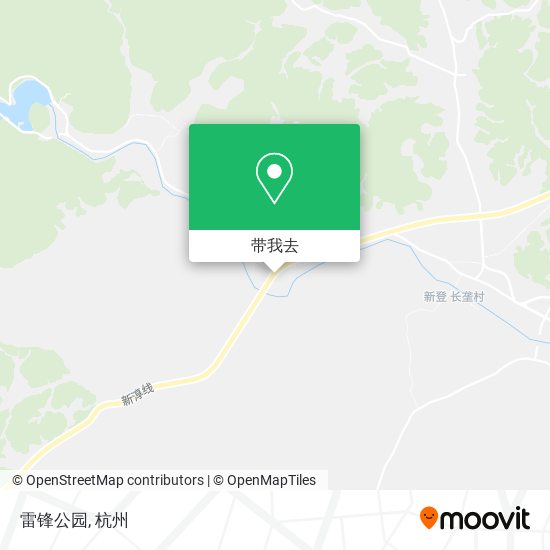 雷锋公园地图