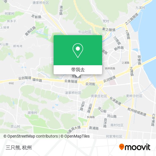 三只熊地图