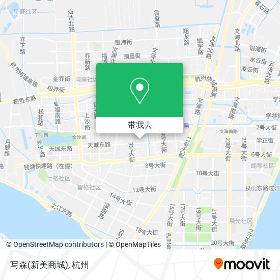 写森(新美商城)地图