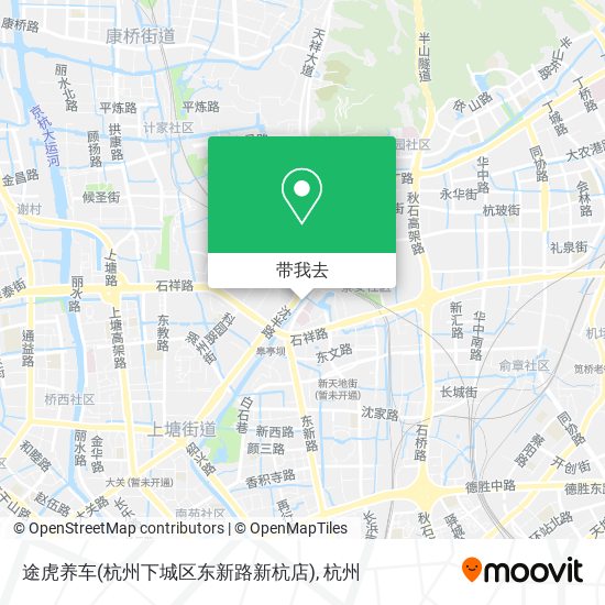 途虎养车(杭州下城区东新路新杭店)地图