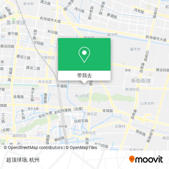 超顶球场地图