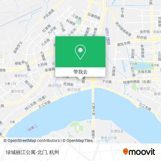 绿城丽江公寓-北门地图
