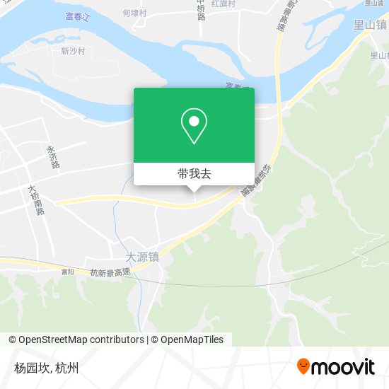 杨园坎地图