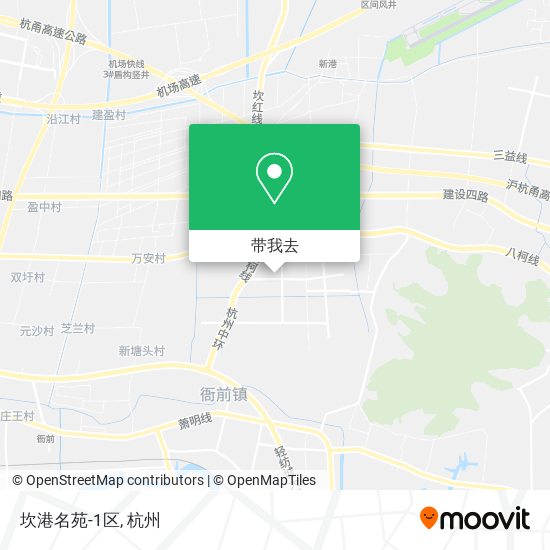坎港名苑-1区地图