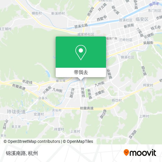锦溪南路地图