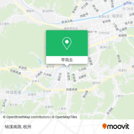 锦溪南路地图