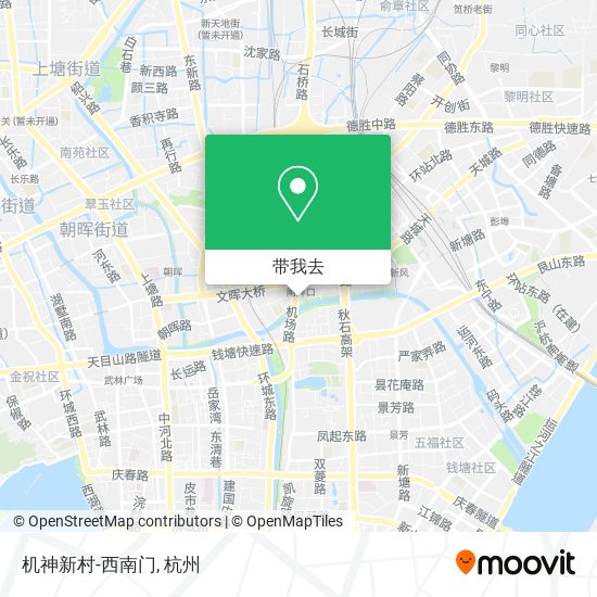 机神新村-西南门地图