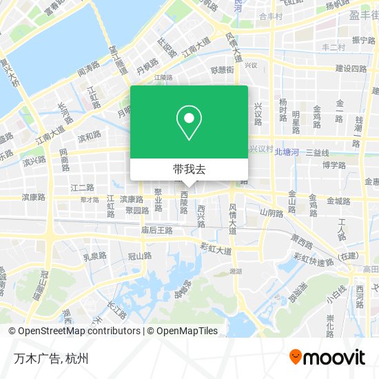 万木广告地图