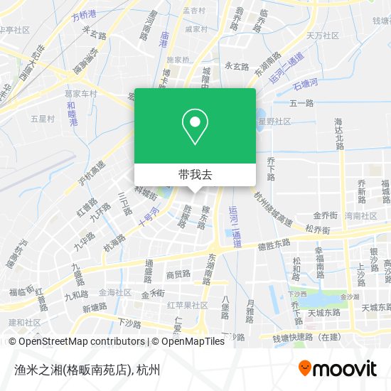 渔米之湘(格畈南苑店)地图