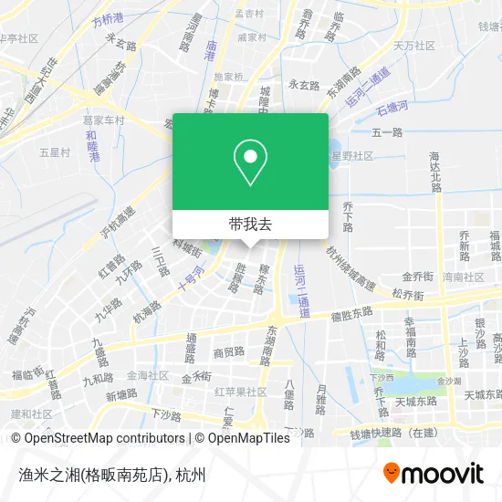渔米之湘(格畈南苑店)地图