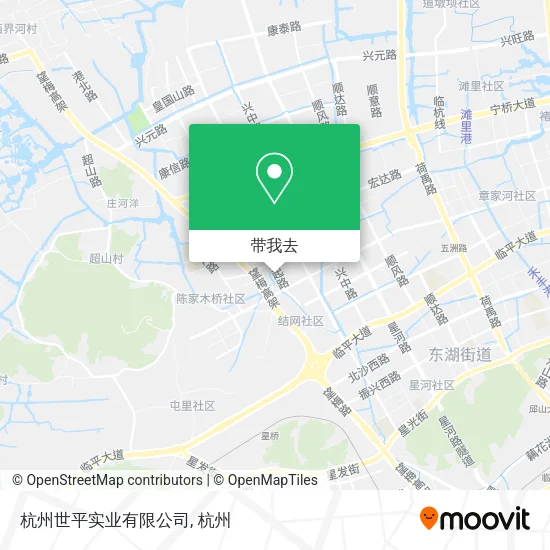 杭州世平实业有限公司地图