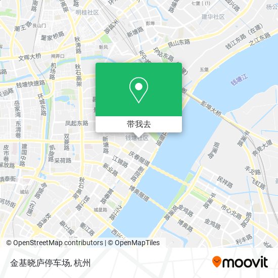 金基晓庐停车场地图