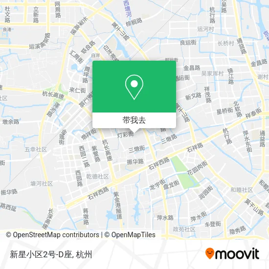 新星小区2号-D座地图