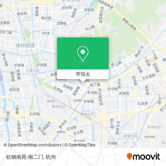 杭钢南苑-南二门地图