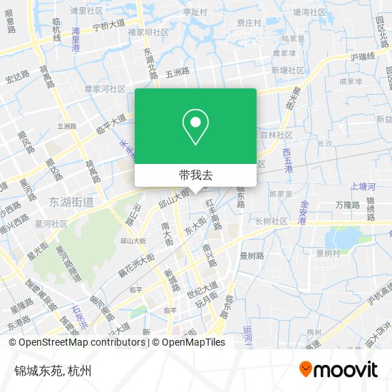 锦城东苑地图