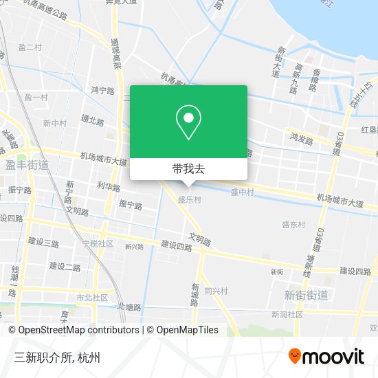 三新职介所地图