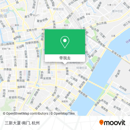 三新大厦-南门地图