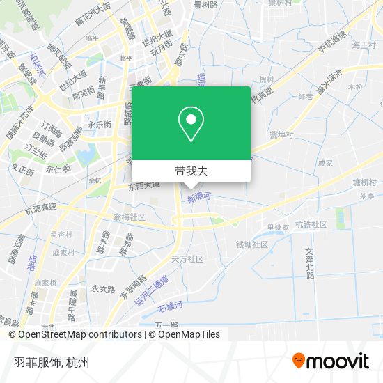 羽菲服饰地图