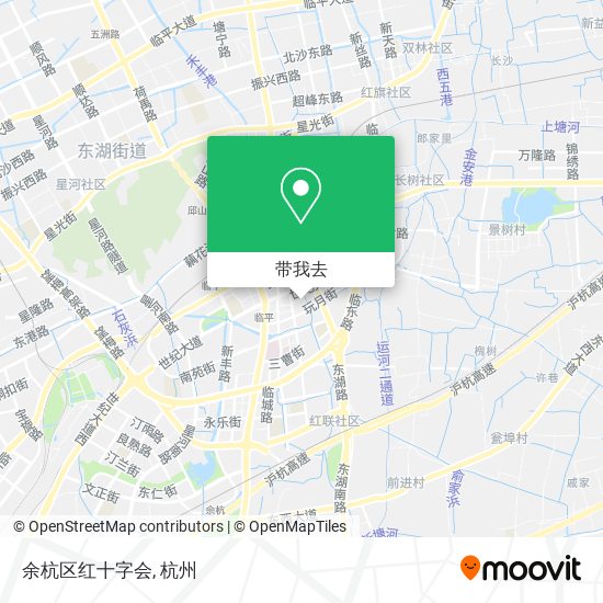 余杭区红十字会地图