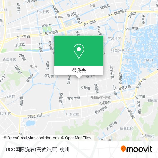UCC国际洗衣(高教路店)地图