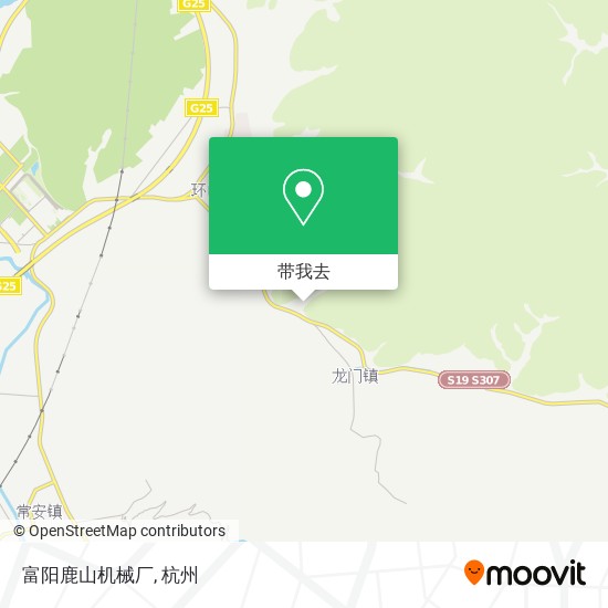 富阳鹿山机械厂地图