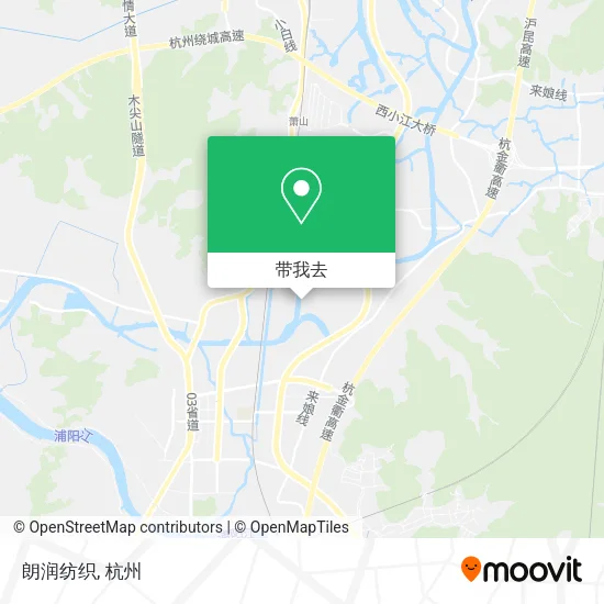朗润纺织地图