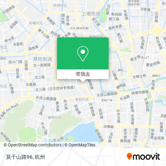 莫干山路96地图