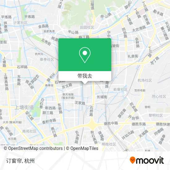 订窗帘地图