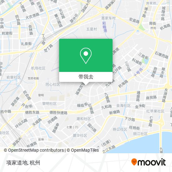 项家道地地图