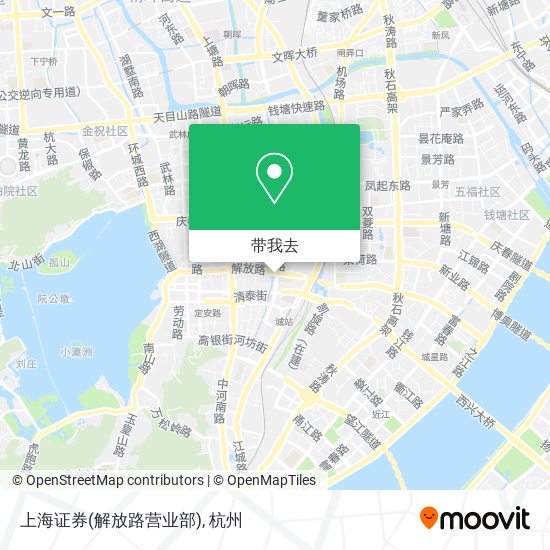 上海证券(解放路营业部)地图