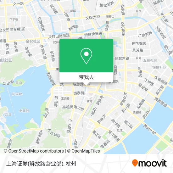 上海证券(解放路营业部)地图