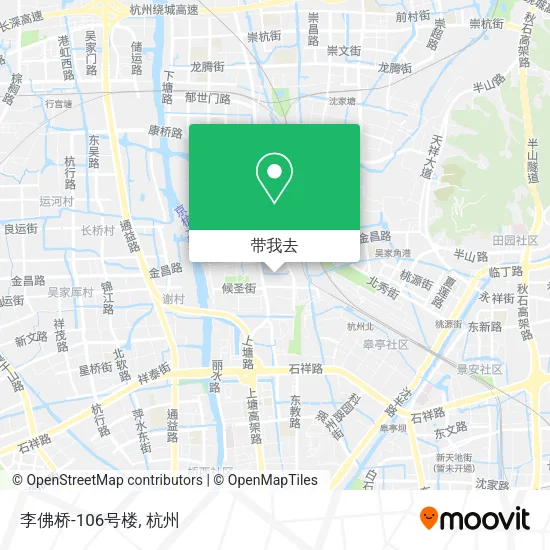 李佛桥-106号楼地图