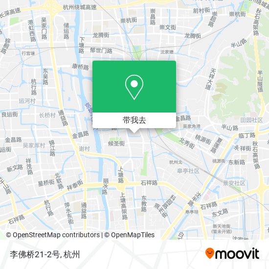 李佛桥21-2号地图