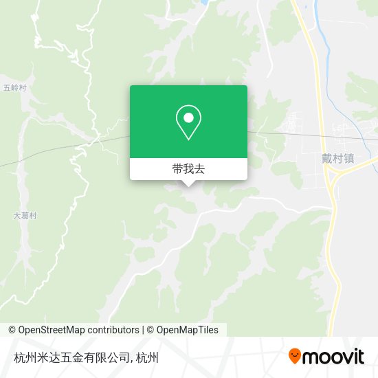杭州米达五金有限公司地图
