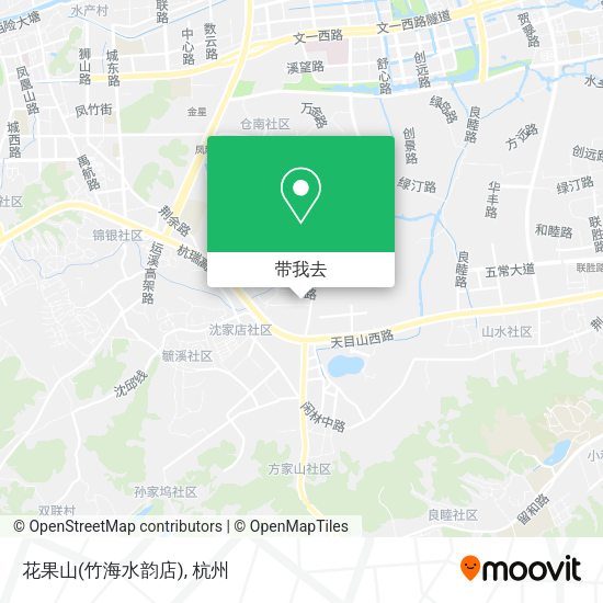 花果山(竹海水韵店)地图