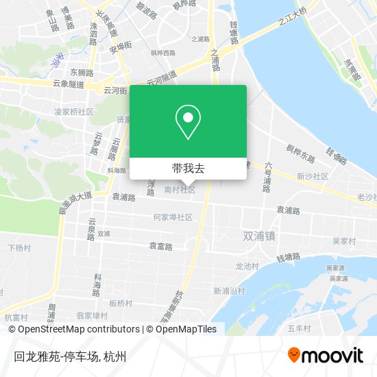 回龙雅苑-停车场地图