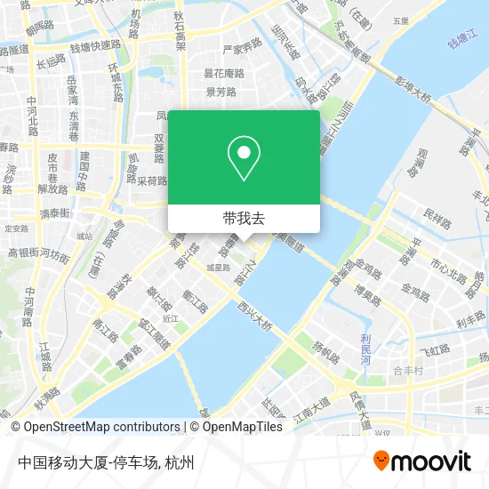 中国移动大厦-停车场地图