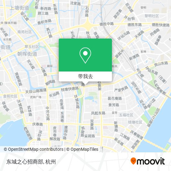 东城之心招商部地图