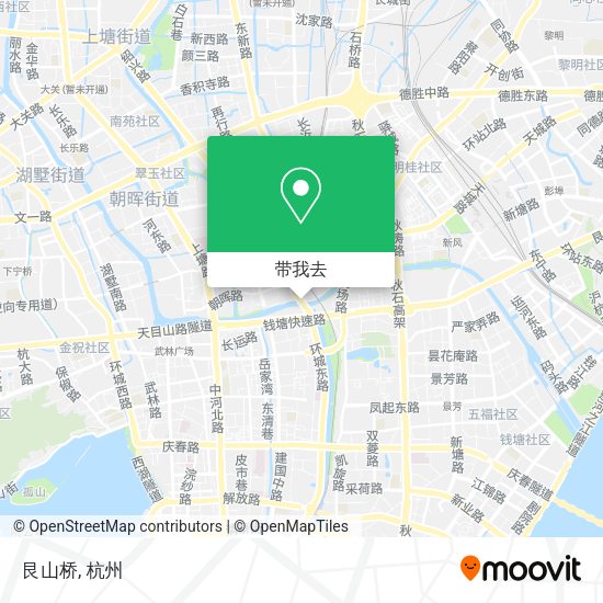 艮山桥地图